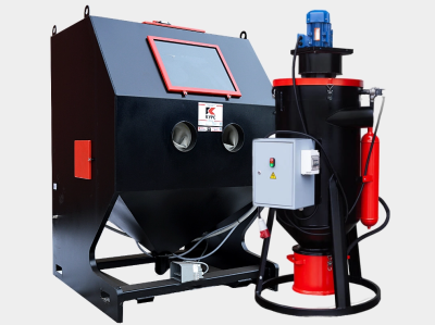 Пескоструйная камера PST-КСО-135 инжекторная, с ФВ, без ФВР, без выдвижного поворотного стола