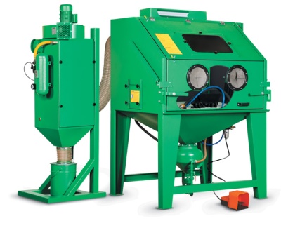 Абразивоструйная напорная кабина CONTRACOR Professional ECO-140PL